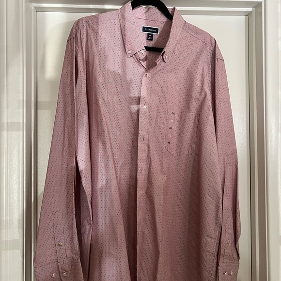New!! Never worn. Rose/Pink Button up shirt. - Picture 2 of 5